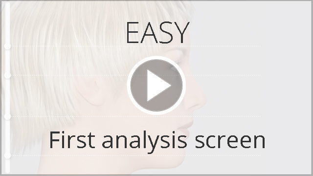 tutorials easy first analysis screen